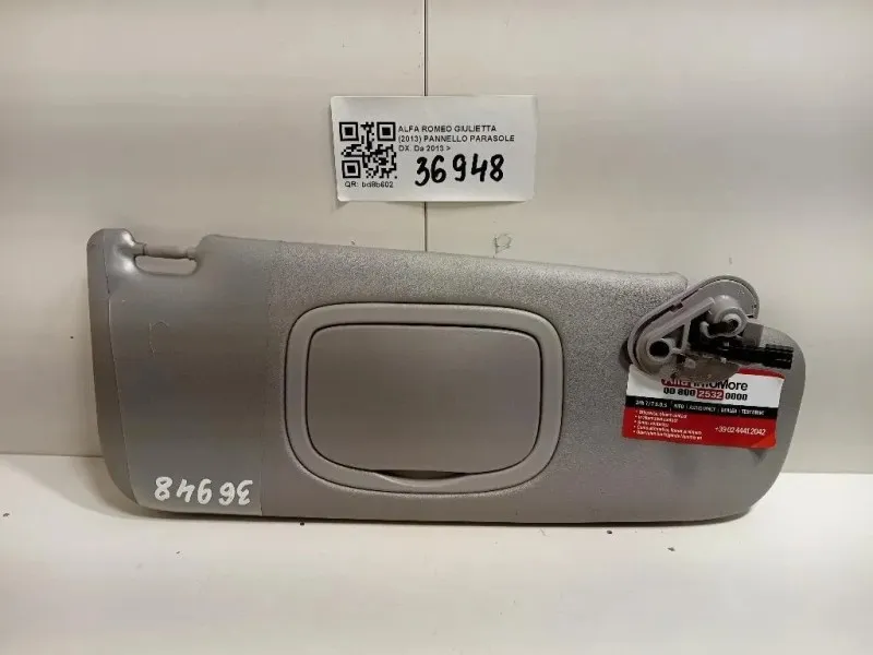 Pannello Parasole DX 156104709 PARASOLE Alfa Romeo Giulietta 2013