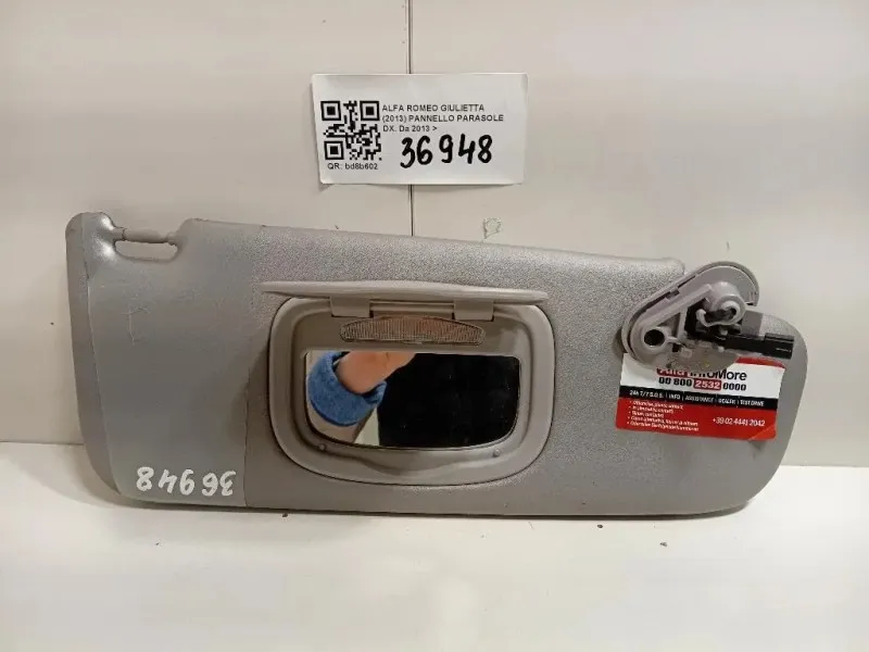 Pannello Parasole DX 156104709 PARASOLE Alfa Romeo Giulietta 2013