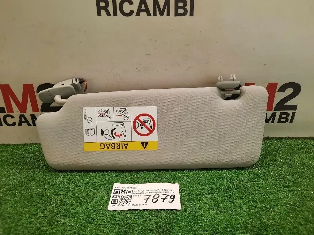 Pannello Parasole DX 8U0857552H7C0 Audi A4 8K5 Avant 2012