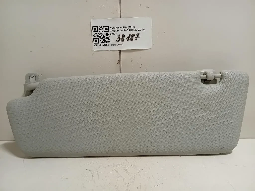 Pannello Parasole DX 8K0857552Q25M Audi Q5 8RB 2012