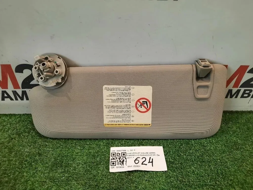 Pannello Parasole DX 96937986 Chevrolet Cruze 2009