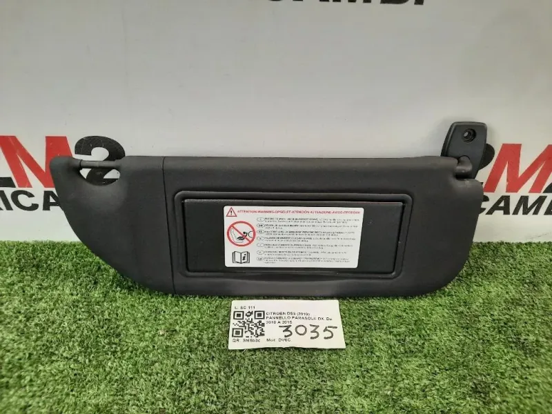 Pannello Parasole DX Citroen DS3 2010