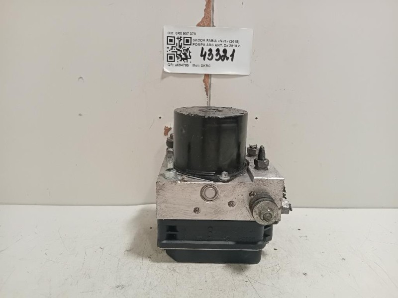 Pompa ABS ANT 6R0 907 379 Skoda Fabia NJ3 2018