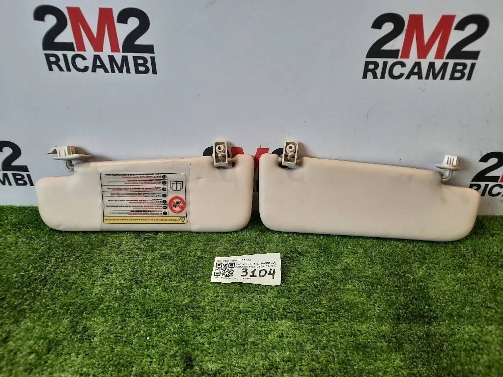 Pannello Parasole DX LA COPPIA DX SX Fiat 500 II 2008