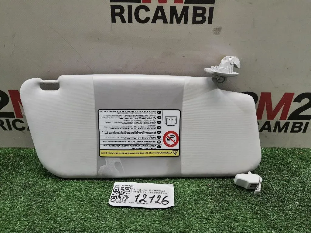 Pannello Parasole DX 735595128 Fiat 500L 2013