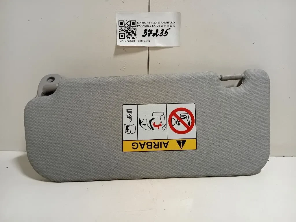 Pannello Parasole DX Kia RIO III 2012