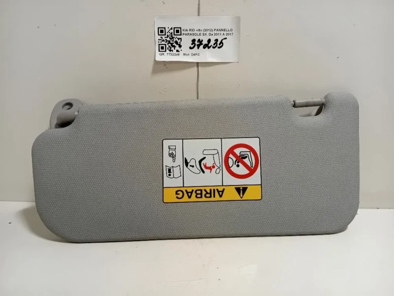 Pannello Parasole DX Kia RIO III 2012