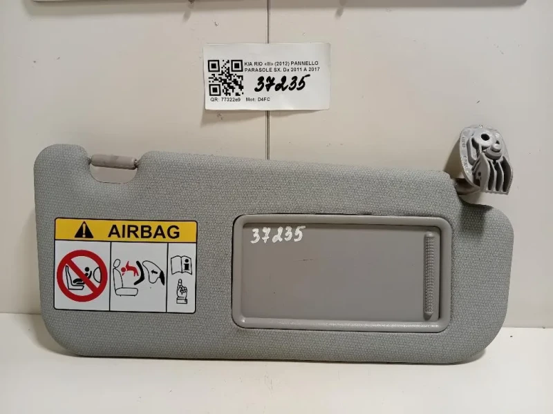 Pannello Parasole DX Kia RIO III 2012