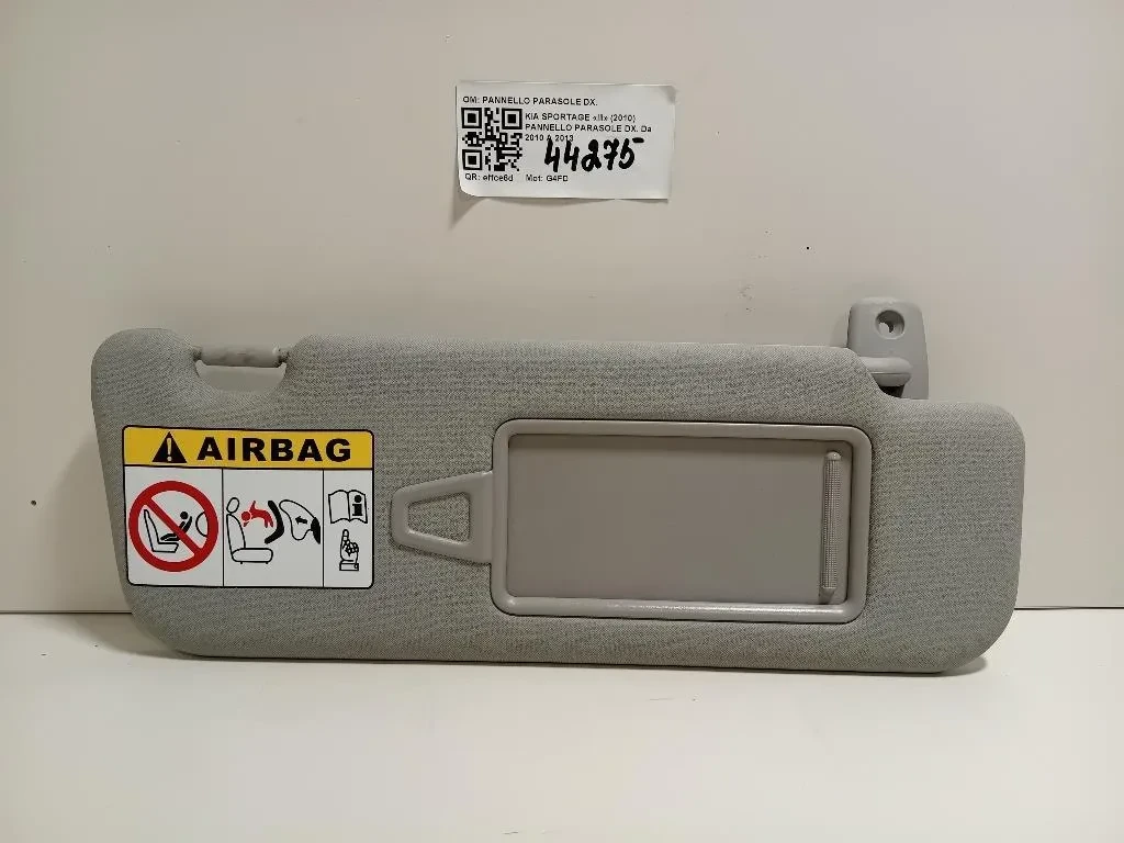 Pannello Parasole DX PANNELLO PARASOLE DX Kia Sportage III 2010