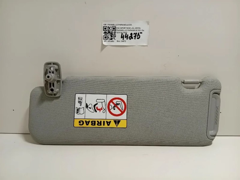 Pannello Parasole DX PANNELLO PARASOLE DX Kia Sportage III 2010