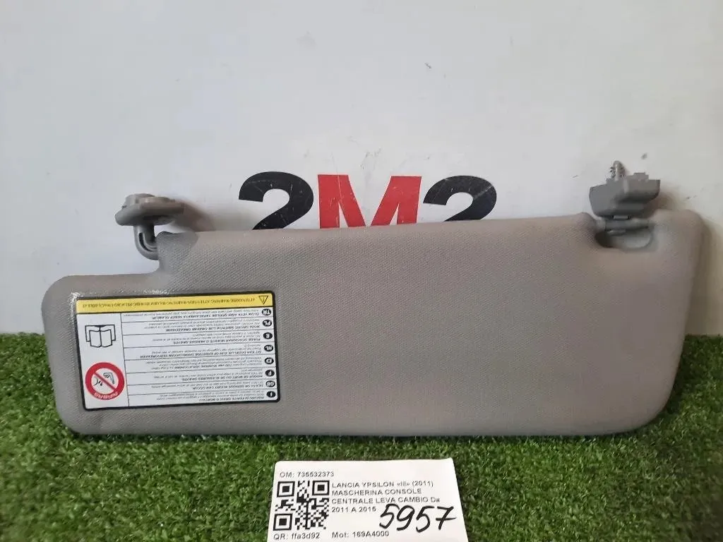 Pannello Parasole DX 735531954 Lancia Ypsilon III 2011