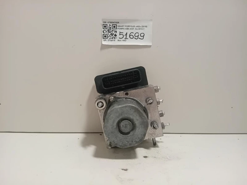 Pompa ABS ANT 476604765R Smart Forfour 453 2015