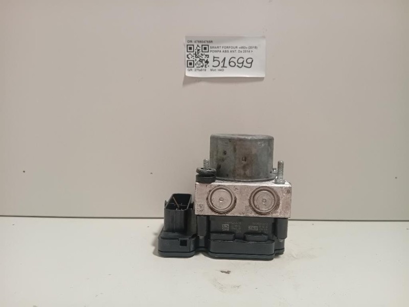Pompa ABS ANT 476604765R Smart Forfour 453 2015