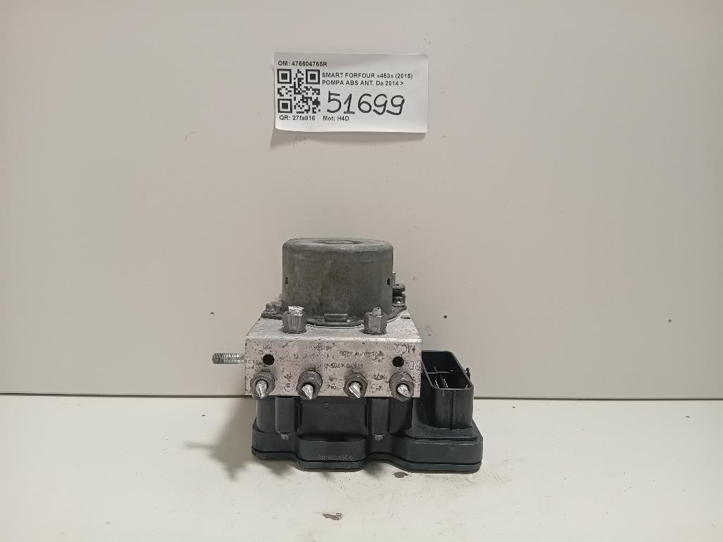 Pompa ABS ANT 476604765R Smart Forfour 453 2015