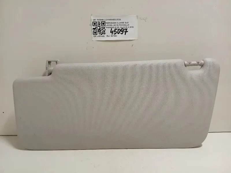 Pannello Parasole DX PANNELLO PARASOLE DX Mercedes Classe GLE W166 2015