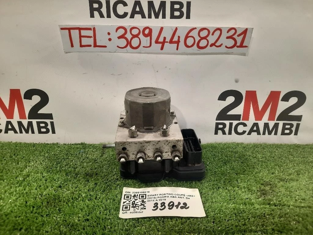 Pompa ABS ANT 2265106516 Smart Fortwo Coupé 453 2015