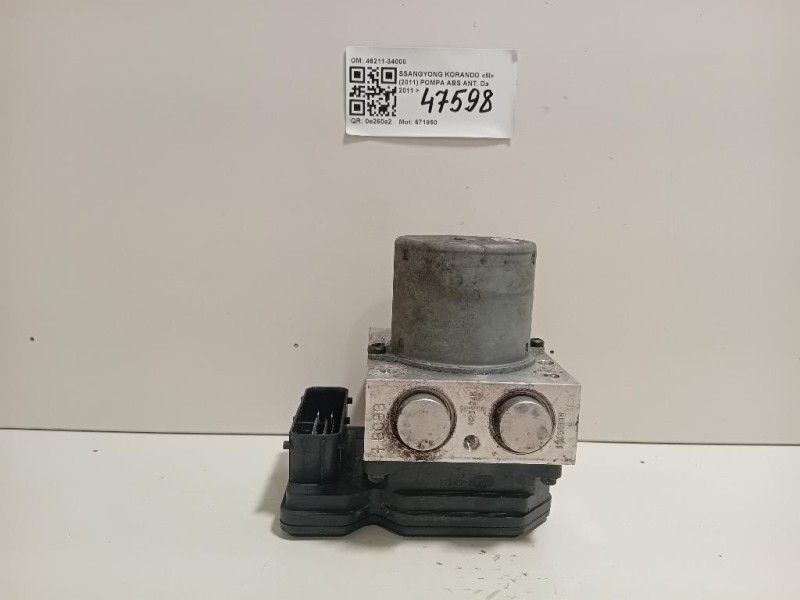 Pompa ABS ANT 48920-34300 Ssangyong Korando III 2011