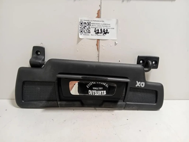 Pannello Parasole DX PANNELLO PARASOLE DX Mercedes Classe SLK R171 2004