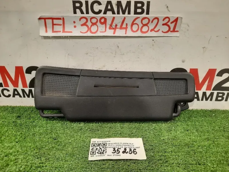 Pannello Parasole DX A1718100410 Mercedes Classe SLK R171 2004