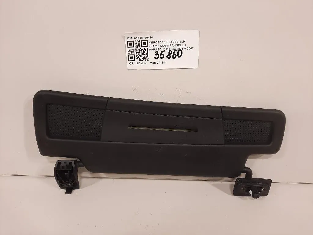 Pannello Parasole DX A1718100410 Mercedes Classe SLK R171 2004
