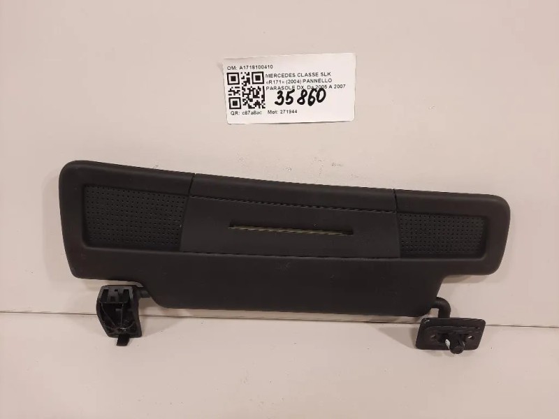 Pannello Parasole DX A1718100410 Mercedes Classe SLK R171 2004