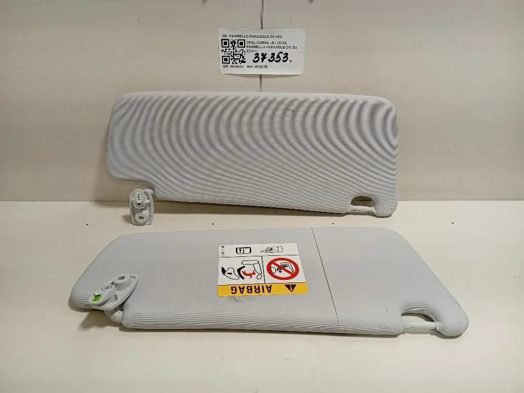 Pannello Parasole DX PANNELLO PARASOLE DX+SX Opel Corsa E 2014