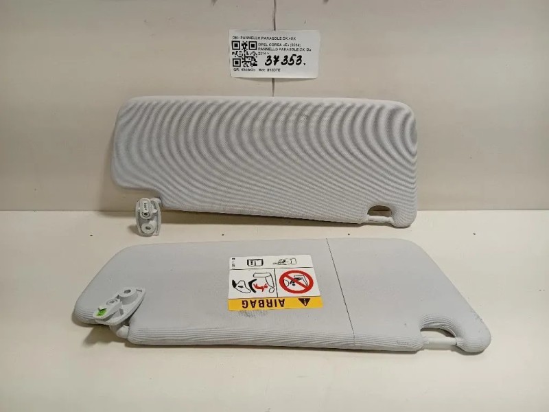 Pannello Parasole DX PANNELLO PARASOLE DX+SX Opel Corsa E 2014