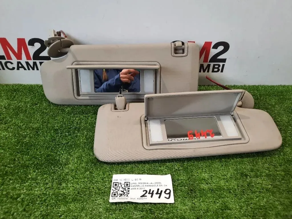 Pannello Parasole DX 13293393 Opel Insignia A 2009