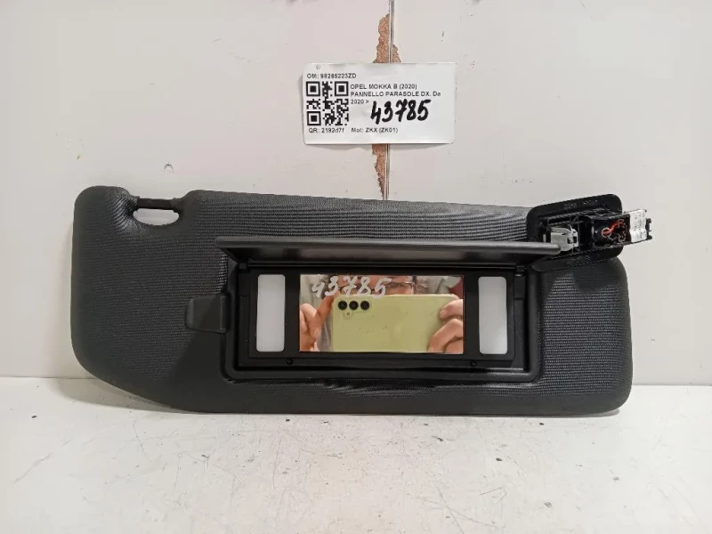 Pannello Parasole DX 98265223ZD Opel Mokka B 2020