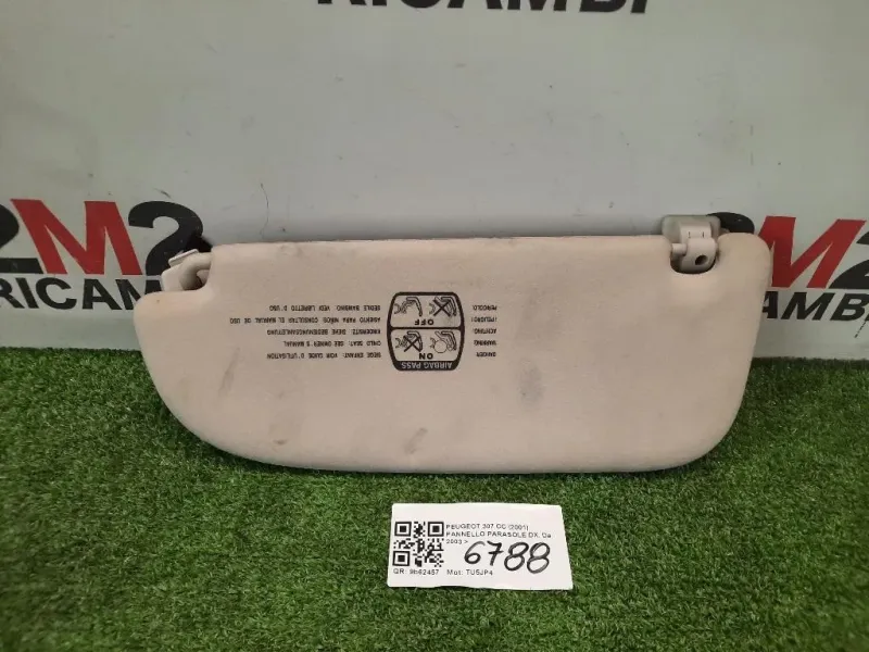 Pannello Parasole DX Peugeot 307 CC 2001