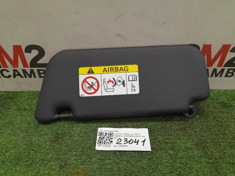 Pannello Parasole DX 743100DC90B0 Toyota Yaris IV 2017