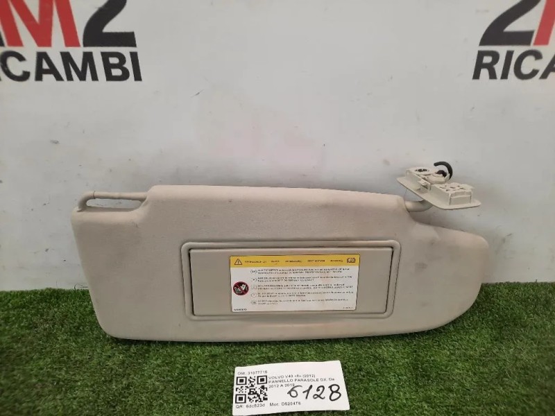 Pannello Parasole DX 31377715 PARASOLE Volvo V40 II 2012