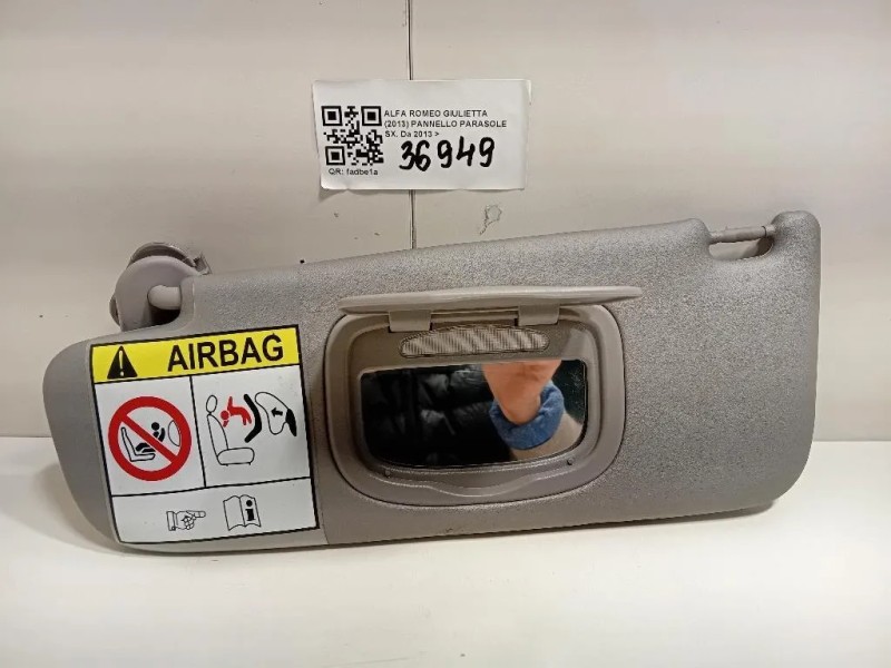Pannello Parasole SX 156104698 PARASOLE Alfa Romeo Giulietta 2013