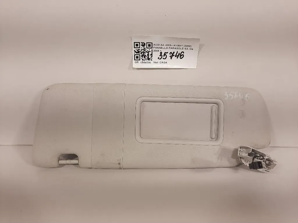 Pannello Parasole SX 8K0857551AH7C0 Audi A4 8K5 Avant 2008
