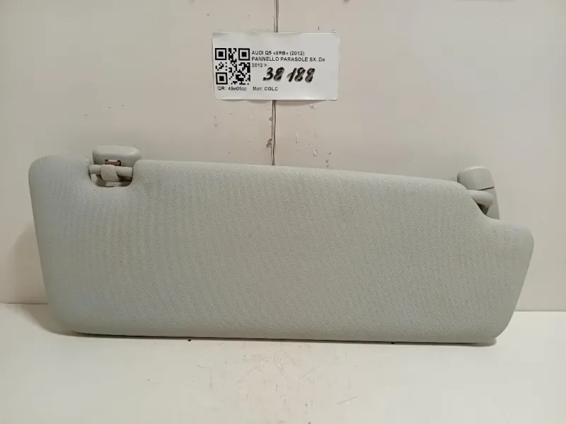 Pannello Parasole SX 8K0857551AL25M Audi Q5 8RB 2012