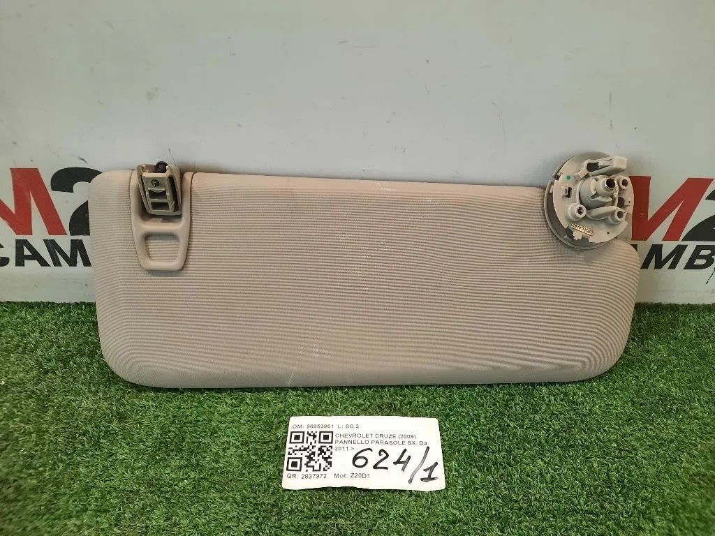 Pannello Parasole SX 96953901 Chevrolet Cruze 2009