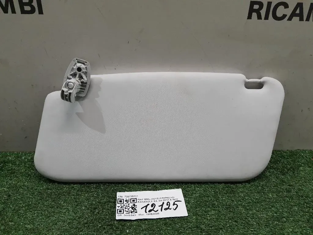 Pannello Parasole SX 735735701 Fiat 500L 2013