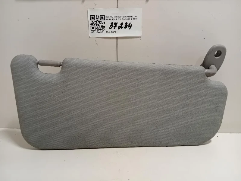 Pannello Parasole SX Kia RIO III 2012