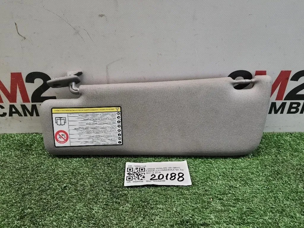 Pannello Parasole SX 735657143 Lancia Ypsilon III 2011