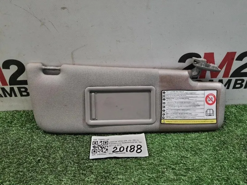 Pannello Parasole SX 735657143 Lancia Ypsilon III 2011