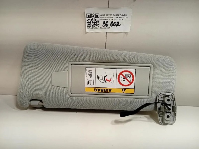 Pannello Parasole SX  Land Rover Range Rover Evoque I 2011