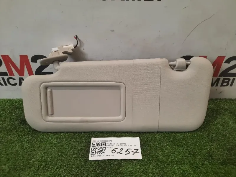 Pannello Parasole SX GHR169320B75 Mazda 3 III 2016