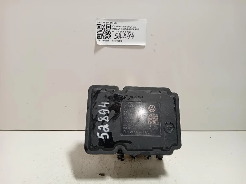 Pompa ABS ANT 1K0 614 517 DE Volkswagen GOLF V Variant 2007