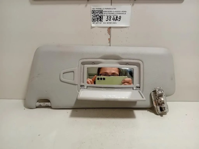 Pannello Parasole SX PANNELLO PARASOLE SX Mercedes Classe B W246 2012