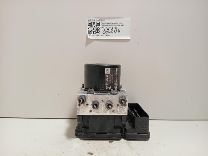 Pompa ABS ANT 1K0 614 517 DE Volkswagen GOLF V Variant 2007