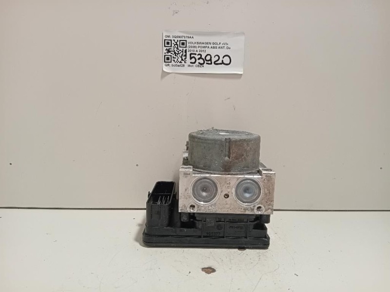 Pompa ABS ANT 3Q0907379AA Volkswagen GOLF VI 2009