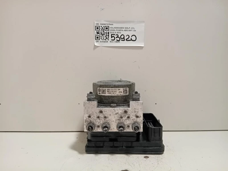 Pompa ABS ANT 3Q0907379AA Volkswagen GOLF VI 2009
