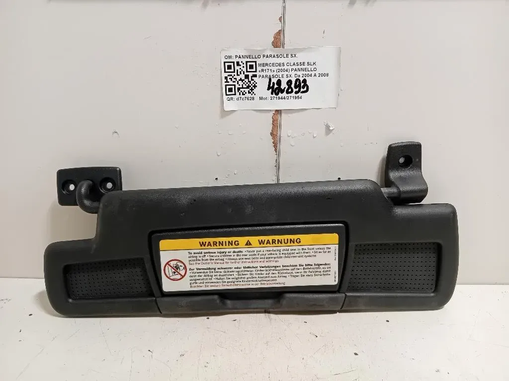 Pannello Parasole SX PANNELLO PARASOLE SX Mercedes Classe SLK R171 2004