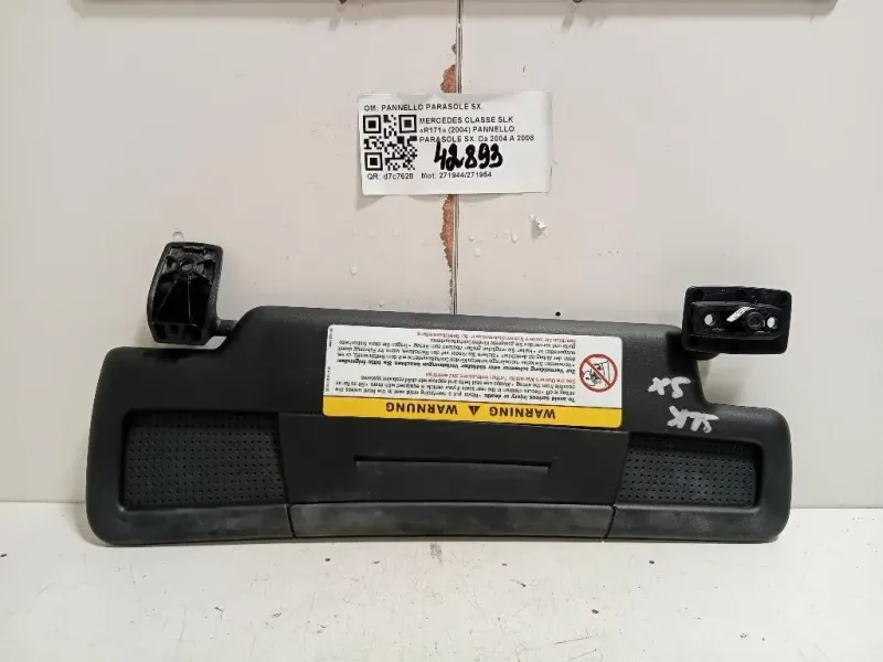 Pannello Parasole SX PANNELLO PARASOLE SX Mercedes Classe SLK R171 2004
