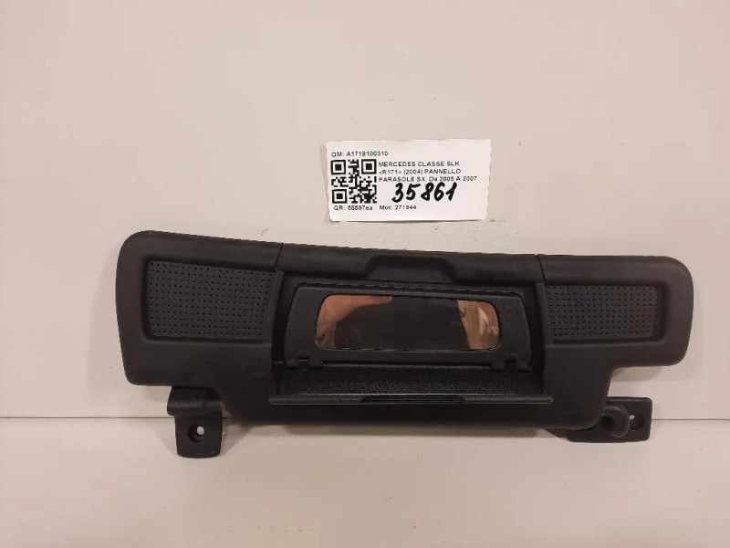 Pannello Parasole SX A1718100310 Mercedes Classe SLK R171 2004